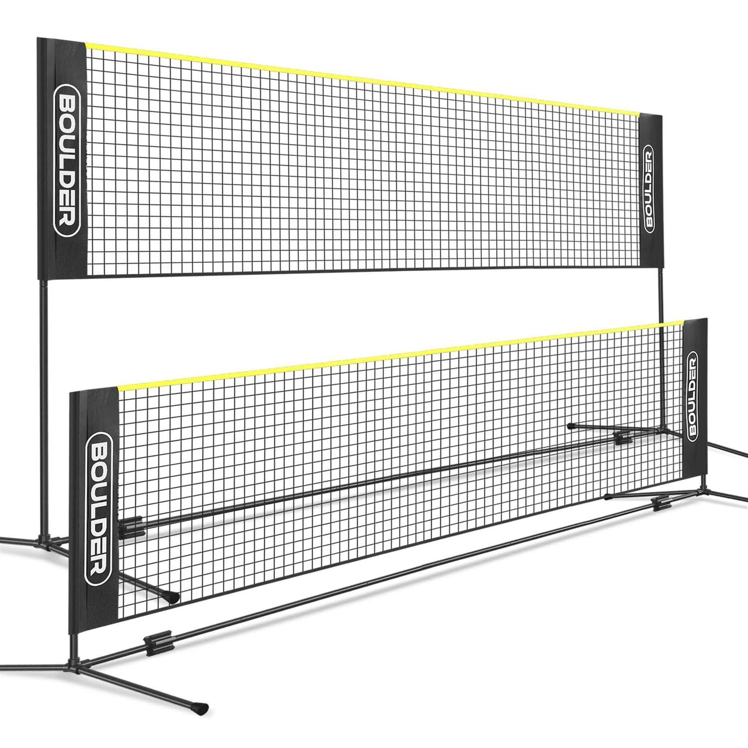 Boulder Sports Portable, Adjustable Volleyball and Badminton Net - Sports Supplies Online Store