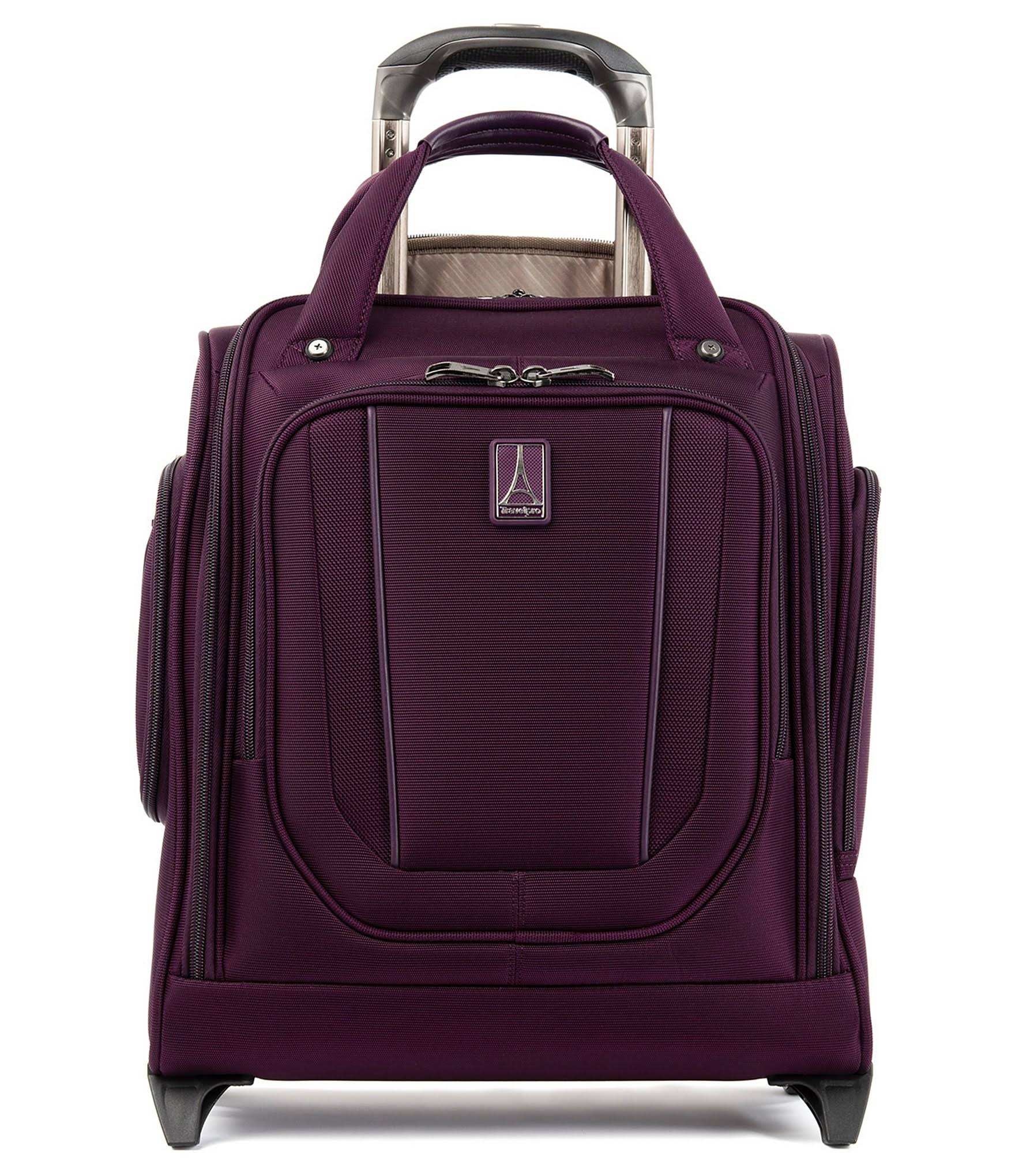 Travelpro Crew Versapack Rolling Underseat Carry-On (Perfect Plum)