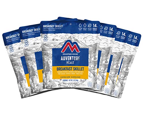 Mountain House Classic Meal Assortment Bucket Freeze Dried Backpacking & Camping Food 24 Servings