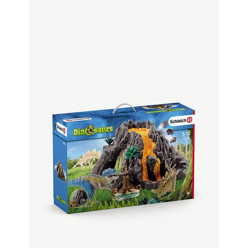 Schleich Giant Volcano with T-Rex
