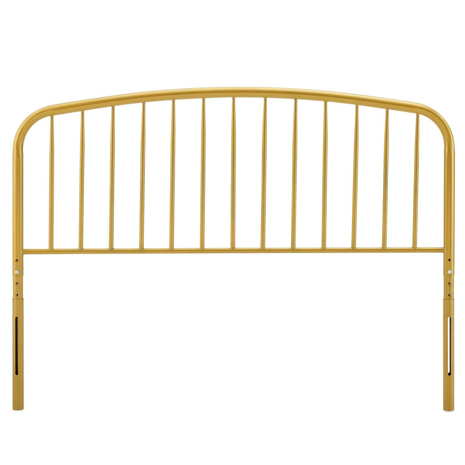 Modway Nova Queen Metal Headboard - Black