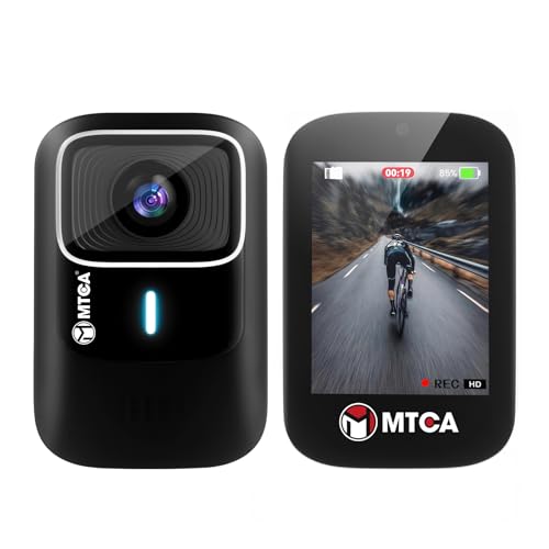 asika 4K Ultra HD Action Camera with Touch Screen-Waterproof Sports Camera,6-Axis Gyro Stabilization,145&deg; Wide-Angle,Loop Recording for Vlogging