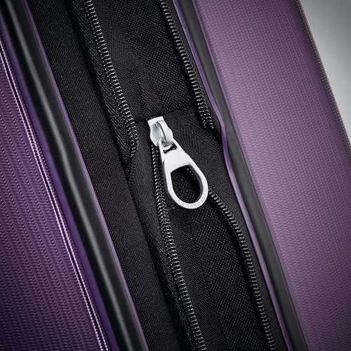 Samsonite Winfield 3 DLX Hardside Expandable Luggage with Spinners, Silver, Carry-On 20-Inch