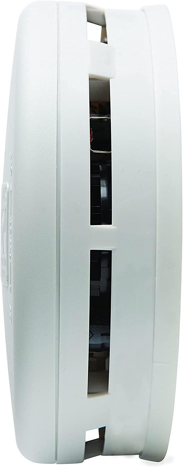 Kidde Smoke Detector, 10-Year Battery, Photoelectric Sensor Smoke Alarm, White