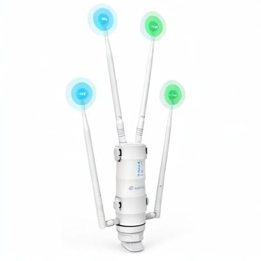 WAVLINK AC1200 Outdoor Long Range Weatherproof WiFi Extender/Wireless Access Point with Passive POE, Dual Band 2.4G+5G