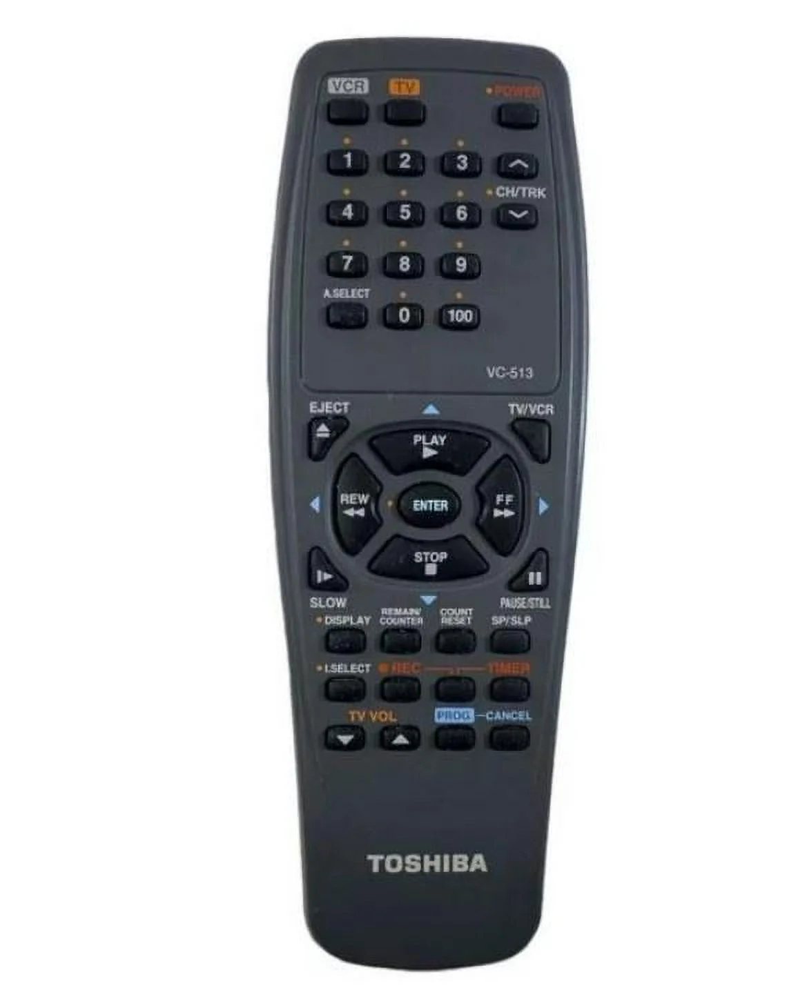 Toshiba W-528 Hi Fi Stereo 4 Head VCR - Black