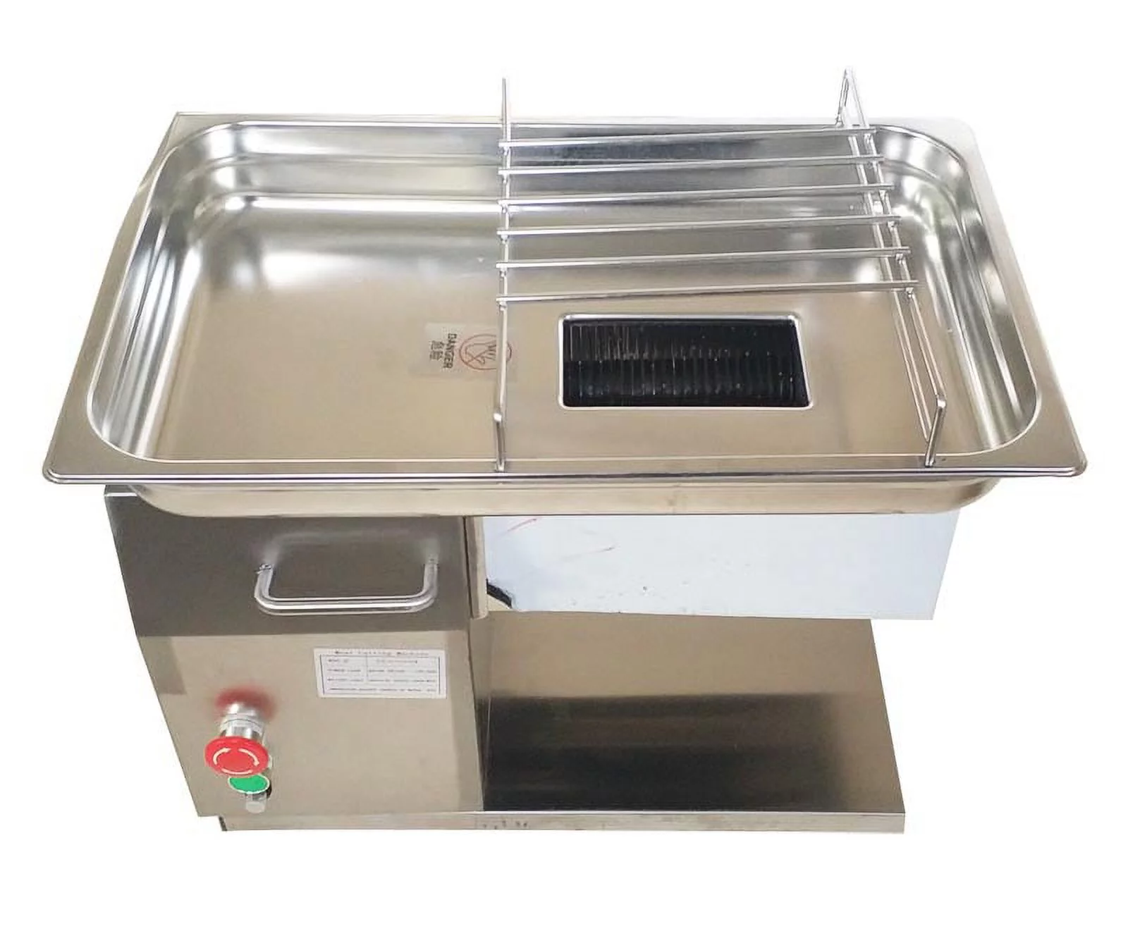 TECHTONGDA Commercial Electric Meat Cutting Machine Slicer Cutter Steak Beef Pork Cuts QH 3mm Blade