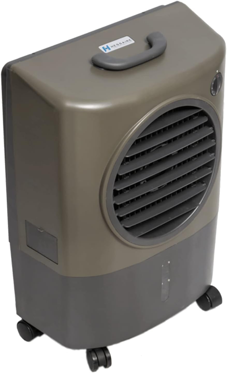 Hessaire MC18V Portable Evaporative Cooler, Green, 1300 CFM, Cools 500 Square Feet