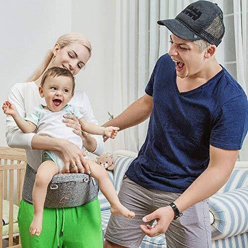 Dada Hip Seat Baby Carrier, Airflow 360 Ergonomic Baby Carrier with Hi