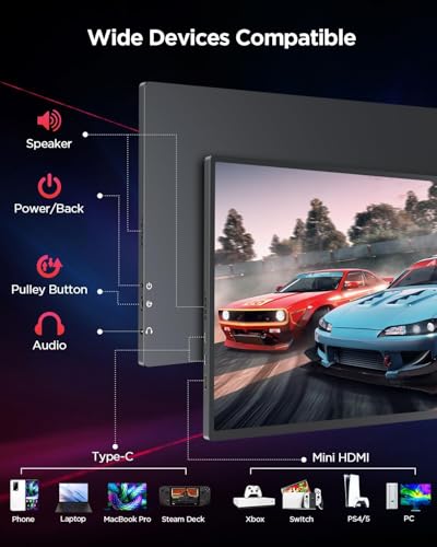UPERFECT 2K 120Hz Portable Gaming Monitor