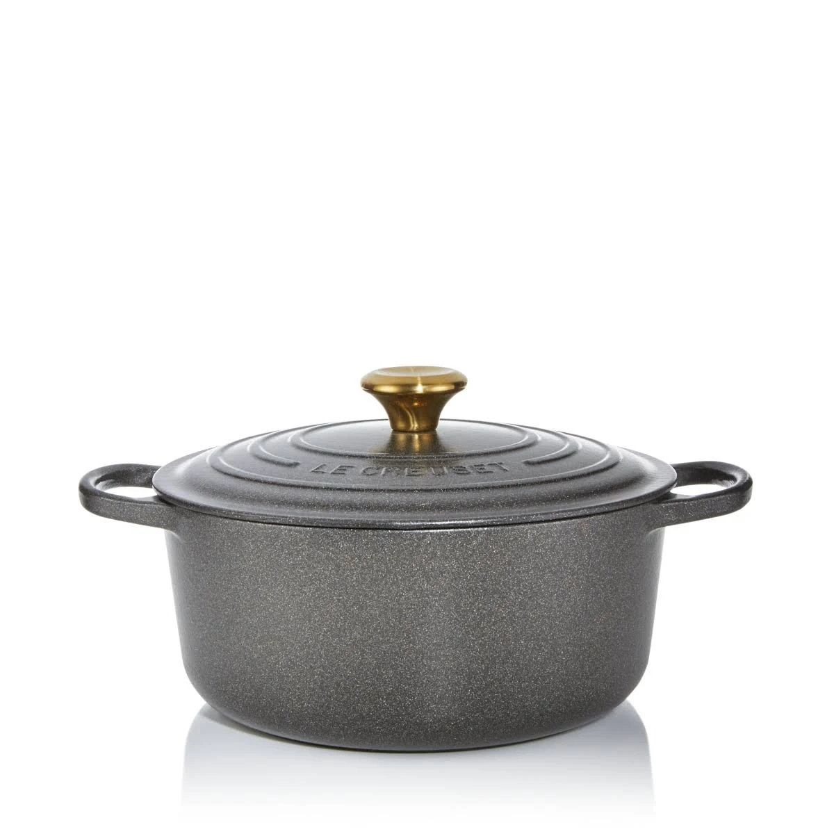 Le Creuset Signature 5.5-Quart Cast Iron Round Dutch Oven - Stone