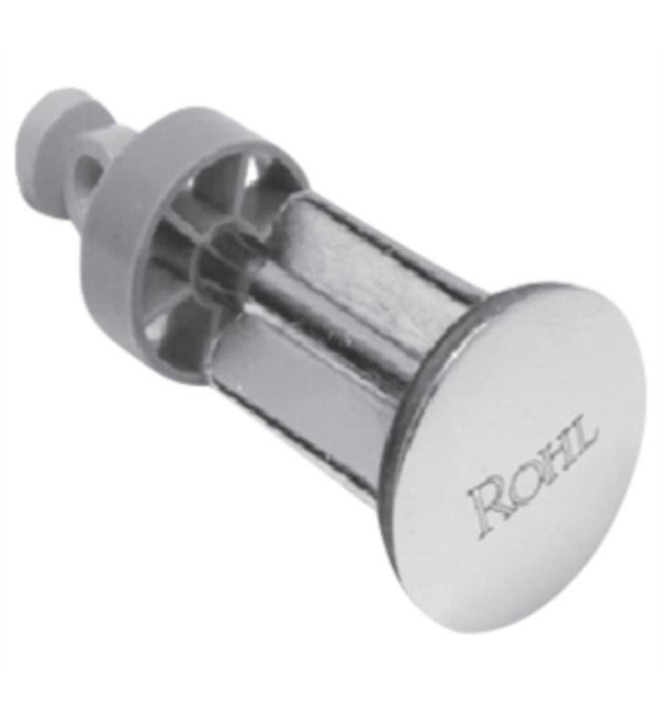 Rohl Country Bath Pop-Up Drain Center Plug Only Complete with Height Adjuster and Inscription in Italian Brass, SKU: C7324-2MIB