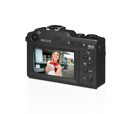 Minolta MND65 56 MP Autofocus / 4K60FPS Ultra HD Camera w/WiFi