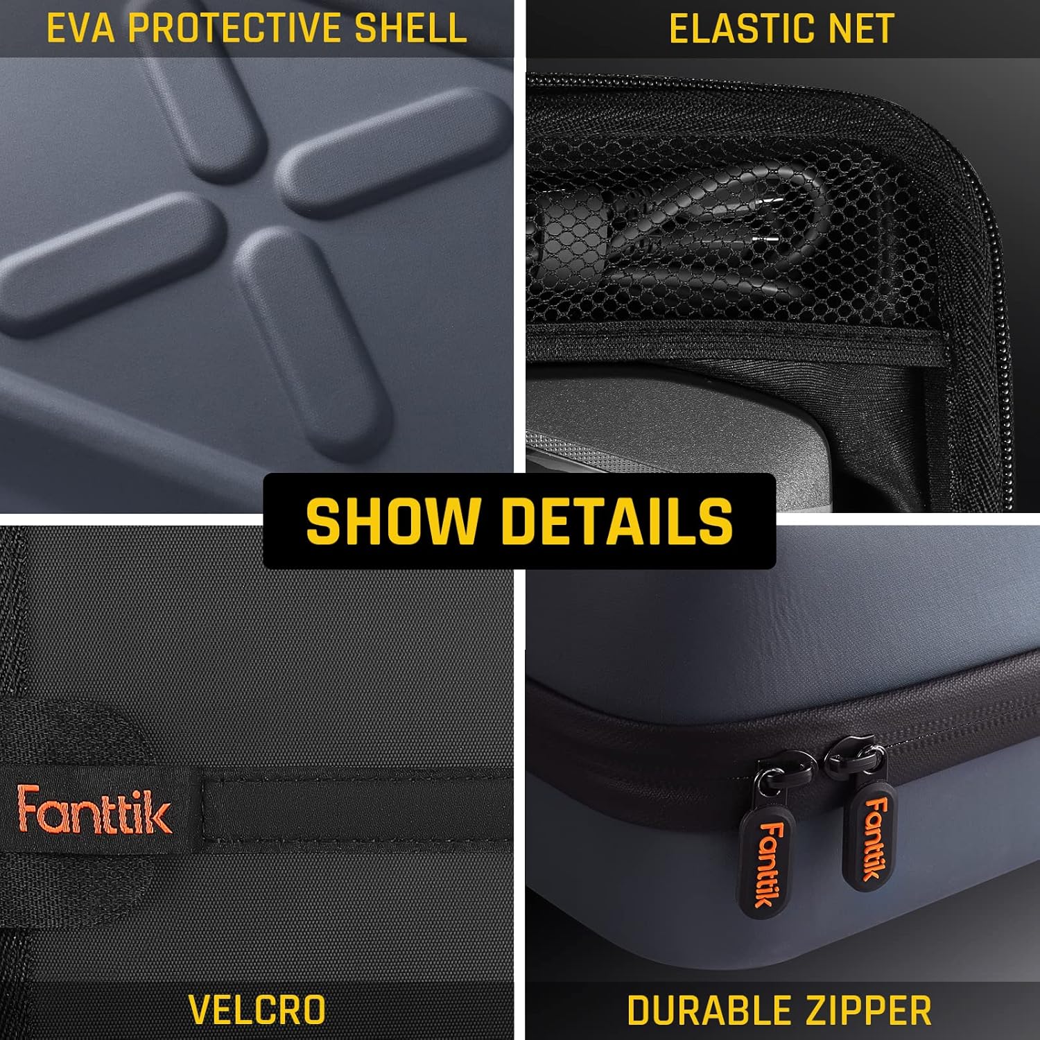 Fanttik T8 APEX CASE EVA Protection Case for Fanttik T8 APEX Jump Starter