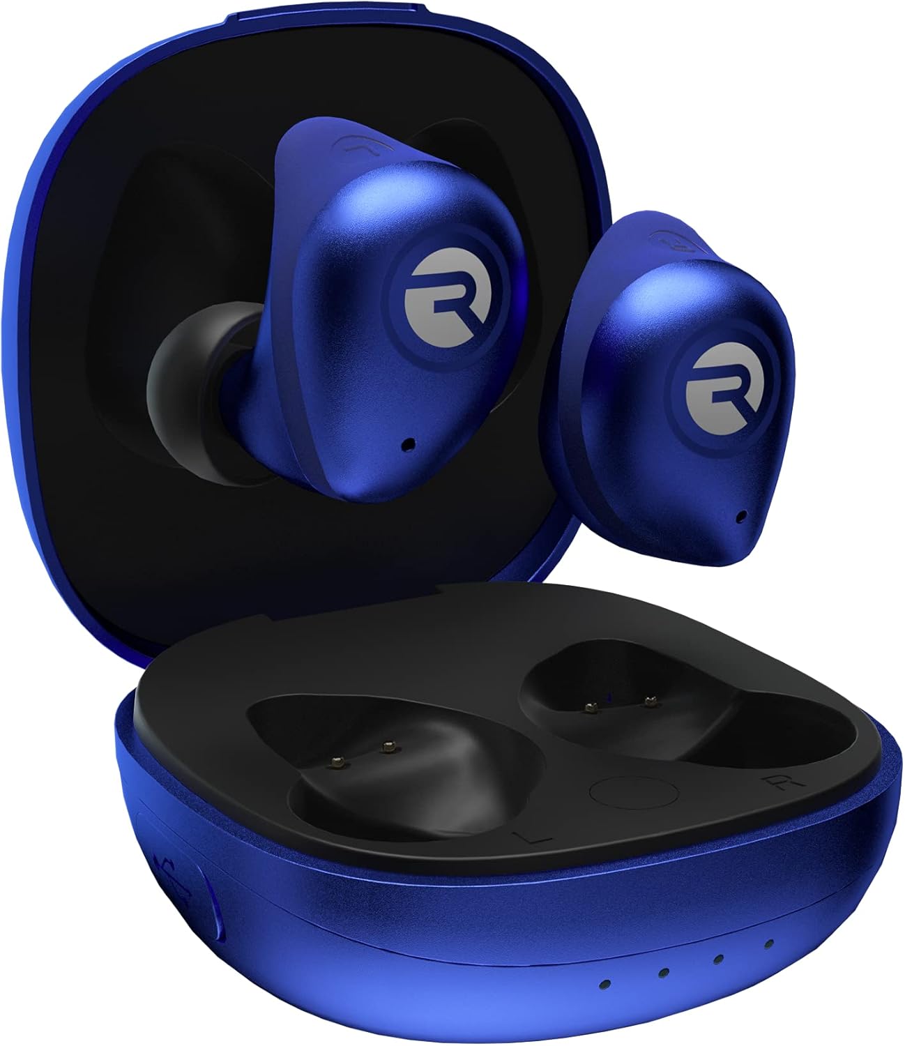 Raycon Fitness Bluetooth True Wireless Earbuds with Built in Mic 54 Hours of Battery IPX7 Waterproof and Charging Case with Talk, Text