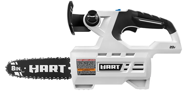 HART 20-Volt 8-inch Battery-Powered Pruning Chainsaw Kit, (1) 2.0Ah Lithium-Ion Battery