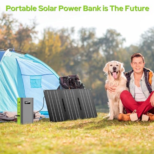 Portable Power Bank with AC Outlet 65W 110V External Battery Pack