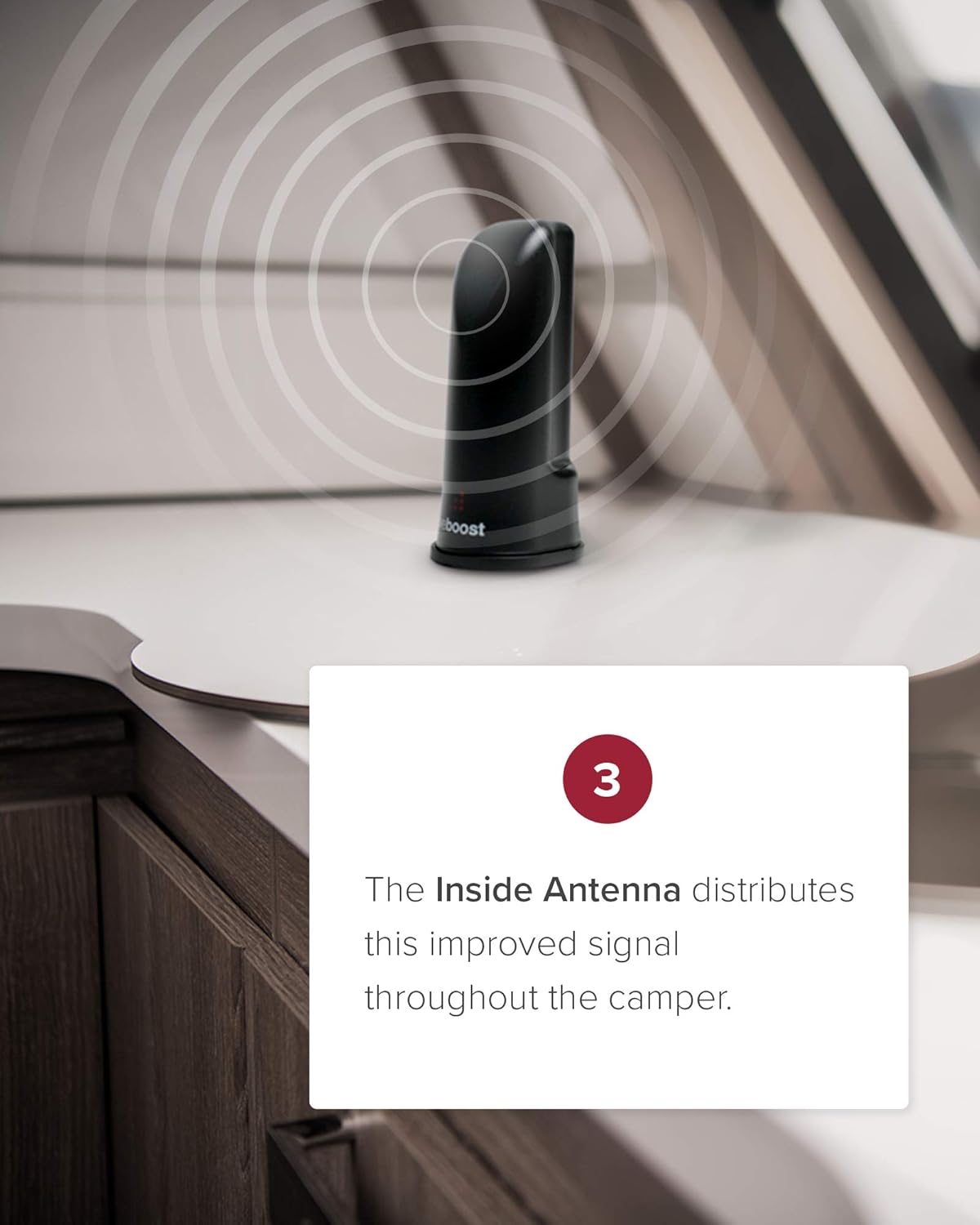 weBoost Drive Reach RV - Cell Phone Signal Booster kit | Boosts 4G LTE & 5G for All U.S. Carriers - Verizon, AT&T