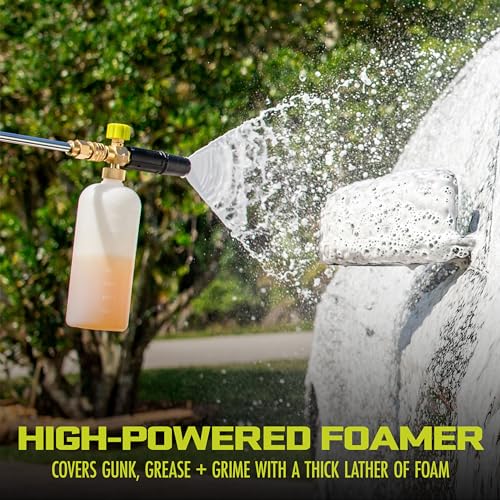 Sun Joe Electric Pressure Power Washer, 2030 PSI (PWMA Certified), 1.2 GPM, Dual Soap Tanks, (35-FT GFCI Water-Safe, Power Cord), SPX3000