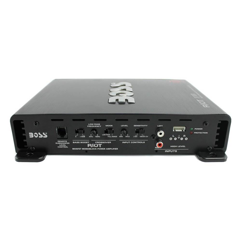 Pyramid Subwoofers (2 Pack) & Boss Amp (2 Pack) & Soundstorm Wire Kit (2 Pack)