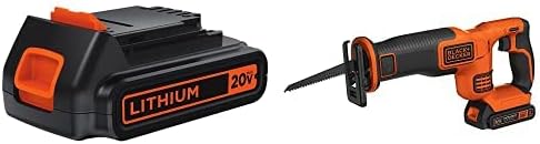 BLACK+DECKER 20V MAX* Cordless Reciprocating Saw Kit (BDCR20C)