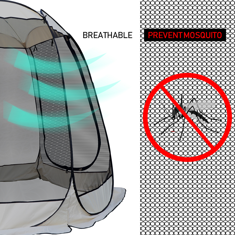 Pop Up Gazebo Tent With Screen Mesh