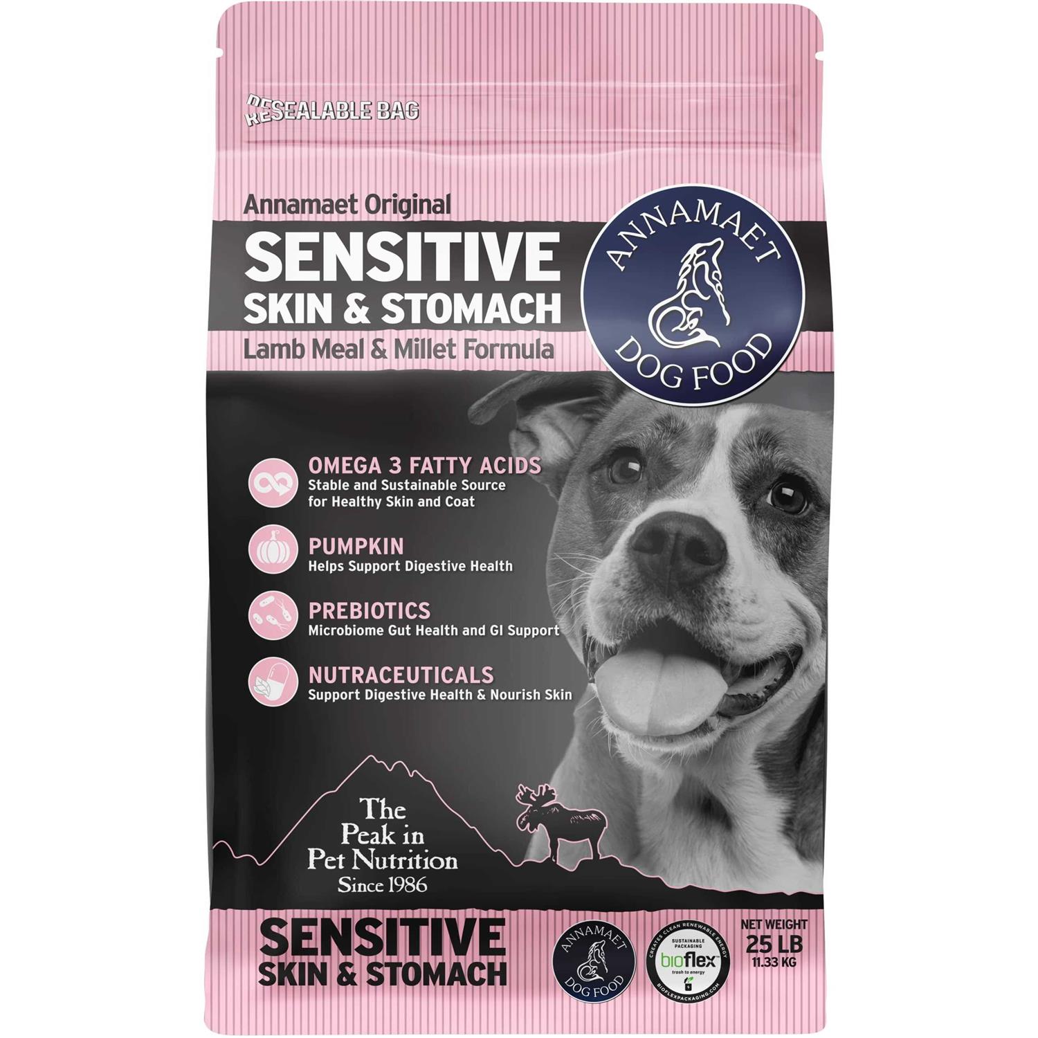 Annamaet Original Sensitive Skin &amp; Stomach Dry Dog Food - Pet Supplies online store