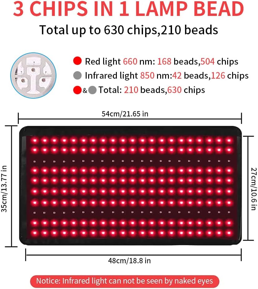 red light therapy+red light cap