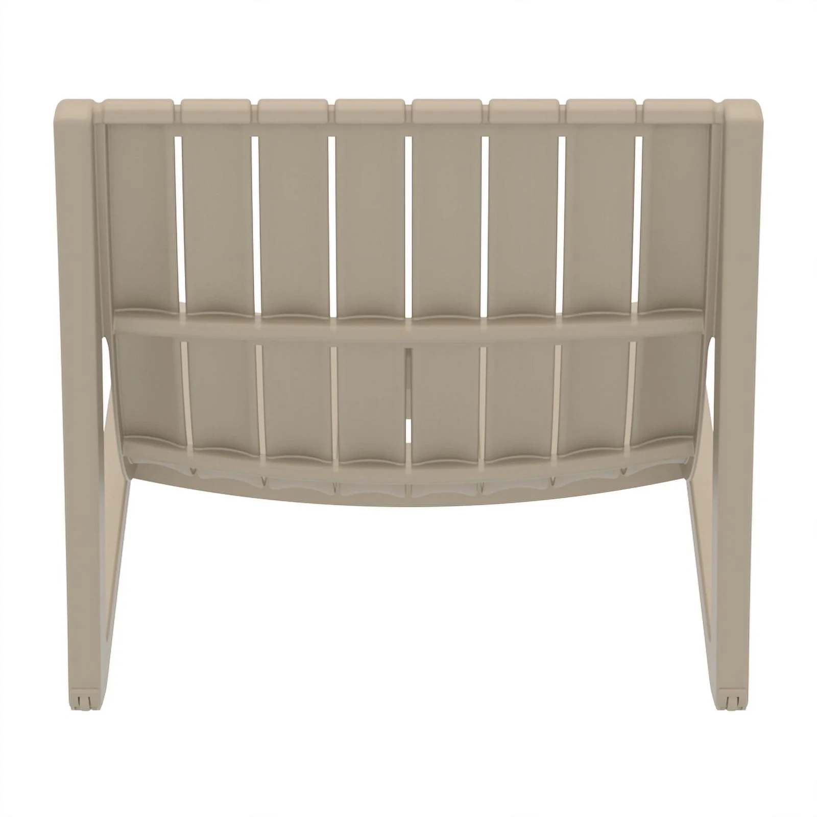 Compamia Slim Pool Chaise Sun Lounger Taupe