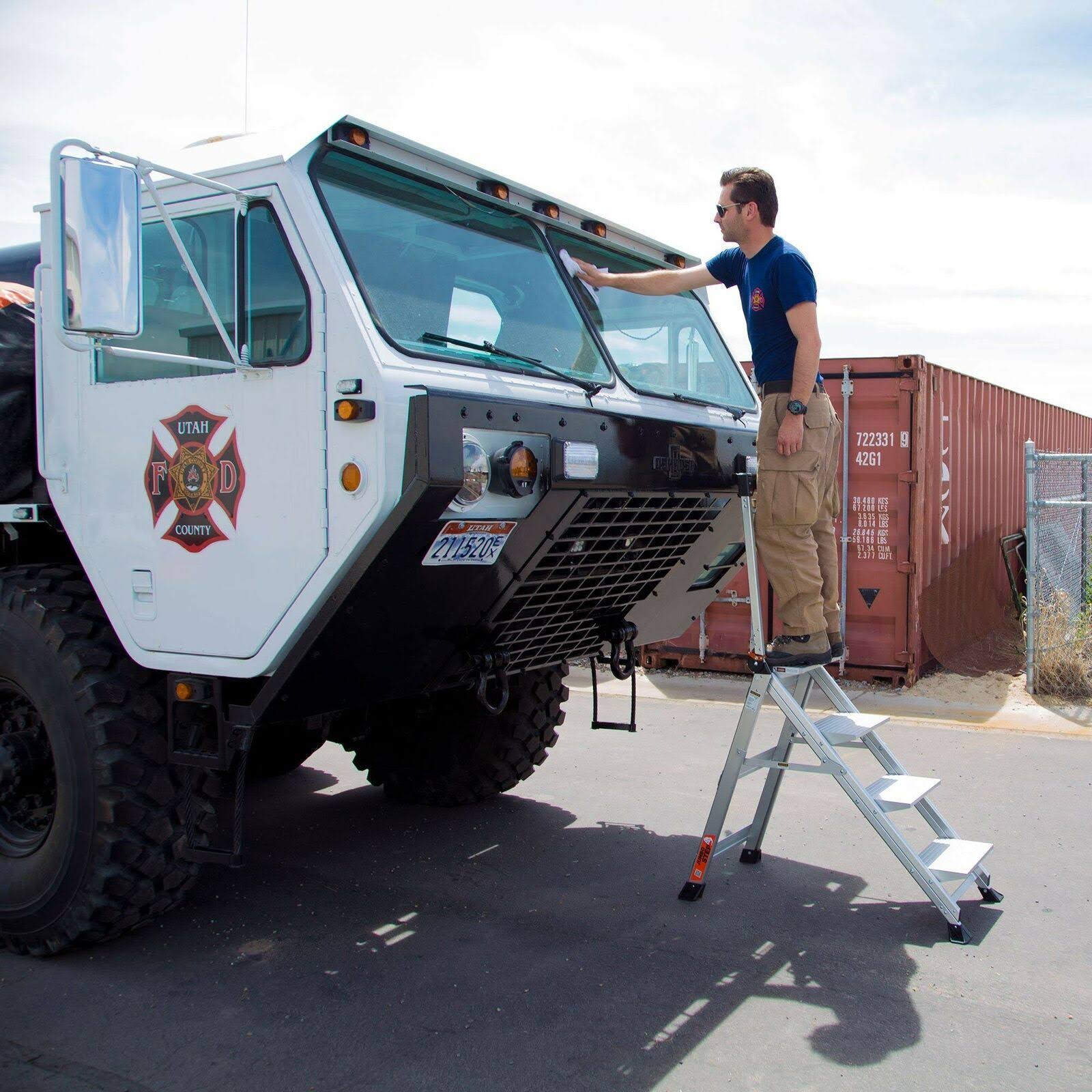 Little Giant Ladder Systems 11904 4-Step Jumbo