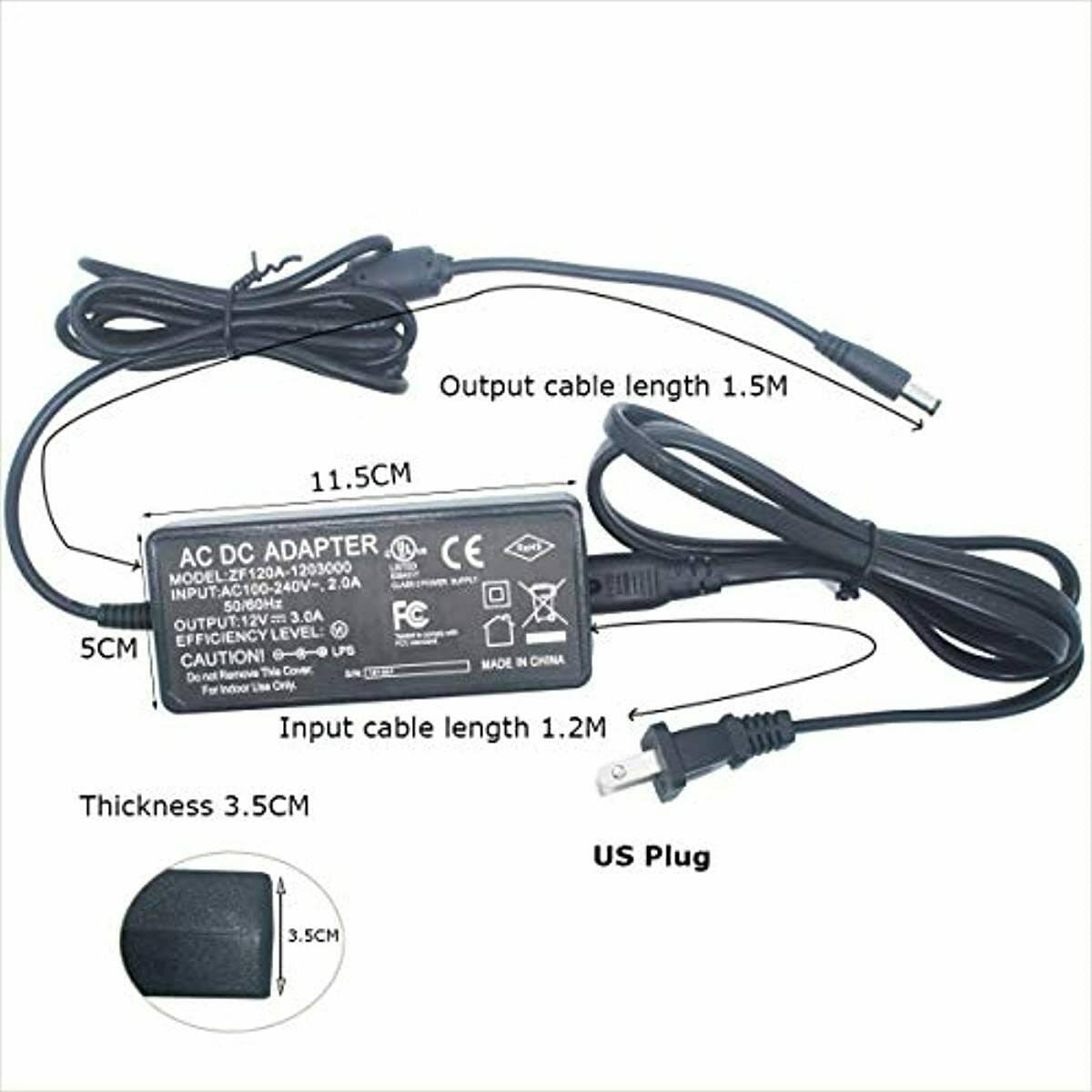 Litever Under Cabinet LED Lighting Kit Plug In,6 Pcs 12 Inches Cabinet Light Strips