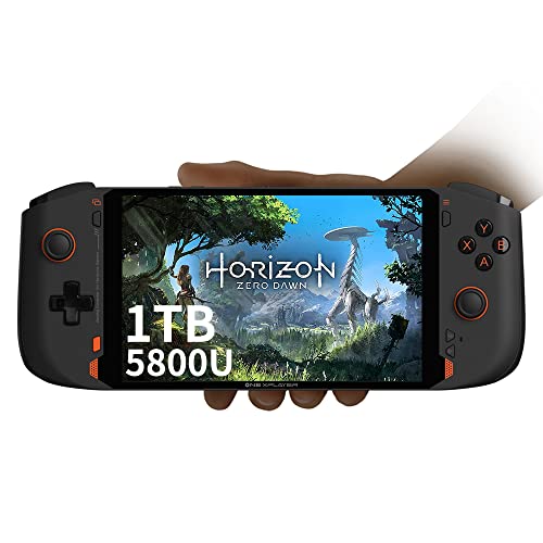 OneXPlayer Mini [AMD R7-5800U- 1TB M.2 SSD] 7 Inches Handheld PC Video Game Console One X Player Portable Win 11 OS Laptop 1920x1200 Mini Pocket