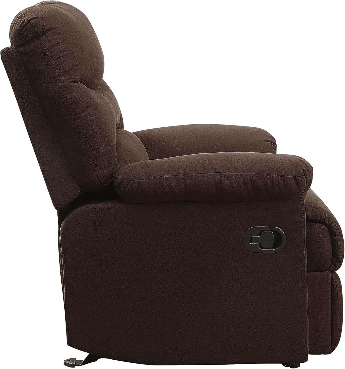 Arcadia Recliner (Motion) in Chocolate Microfiber