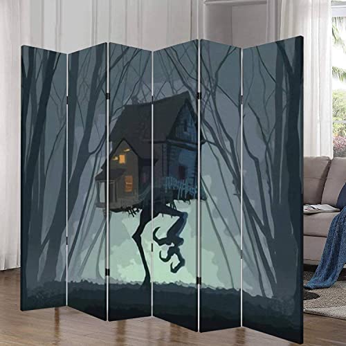 6 Panel Canvas Room Divider Screen The Monument Valley The Peaceful Life in The Mysterious Town is Canvas Privacy Partition Room Divider Wall Divider