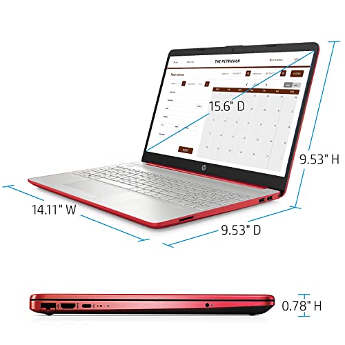 HP Pavilion Laptop (2022 Model), 15.6" HD Display, Intel Celeron Quad-Core Processor, 16GB DDR4 RAM, 1TB SSD, Online Conferencing, Webcam, HDMI, WiFi