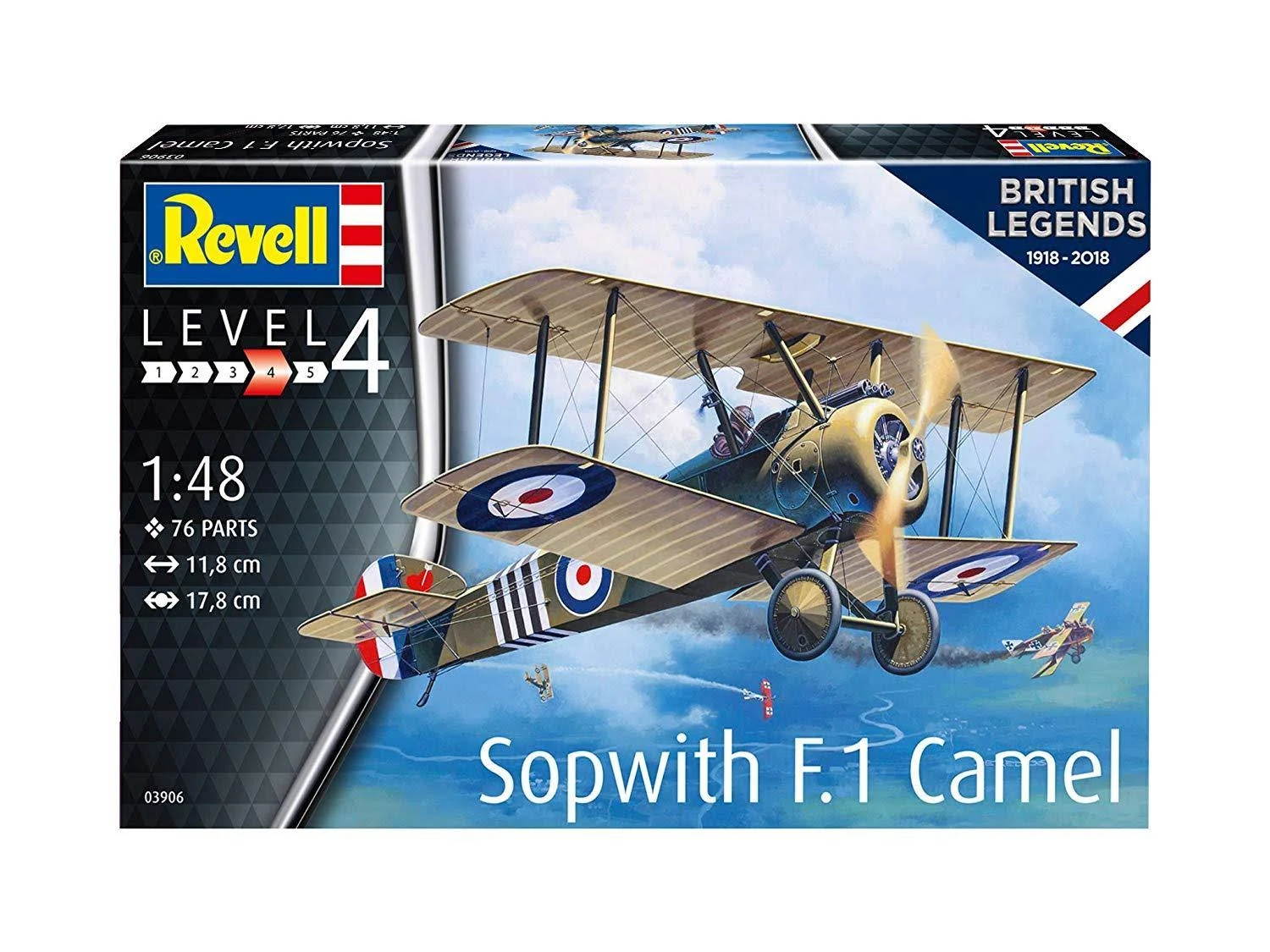 Revell 03906 100 Years Raf Sopwith Camel