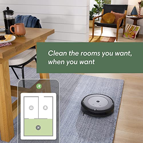 iRobot Roomba i3+ EVO (3550) Self-Emptying Robot Vacuum &ndash; Now Clean by Room with Smart Mapping, Empties Itself for Up to 60 Days