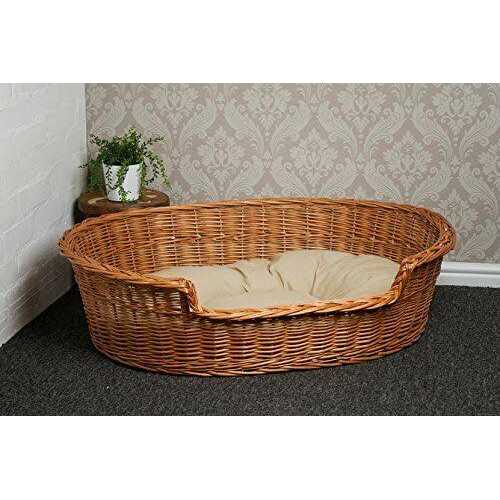 Prestige Wicker Dog Bed Basket - Pet Supplies online store