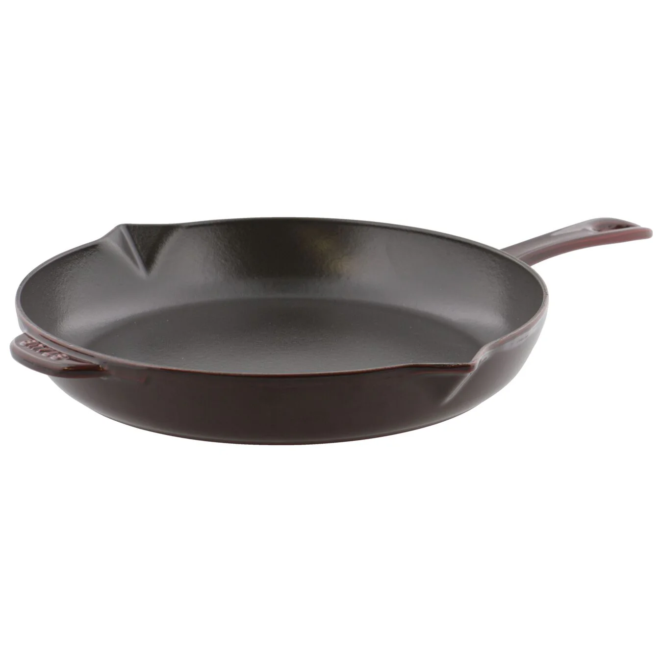 Staub 10 Cast Iron Fry Pan in Grenadine