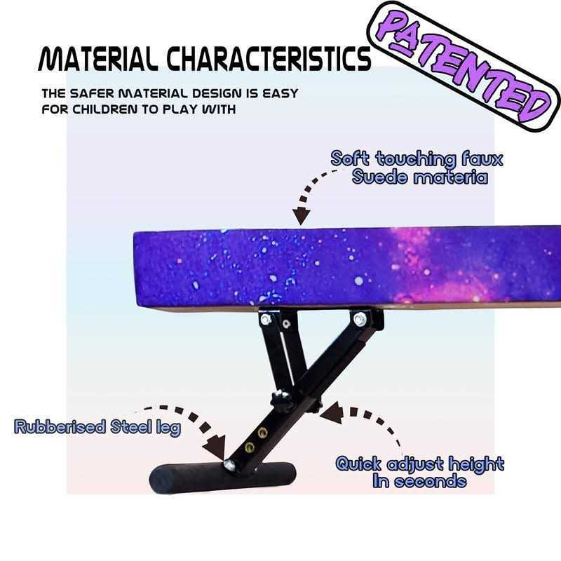 FC FUNCHEER Adjustable balane Beam for Kids 8FT Gymnastics Beam - Sports Supplies Online Store