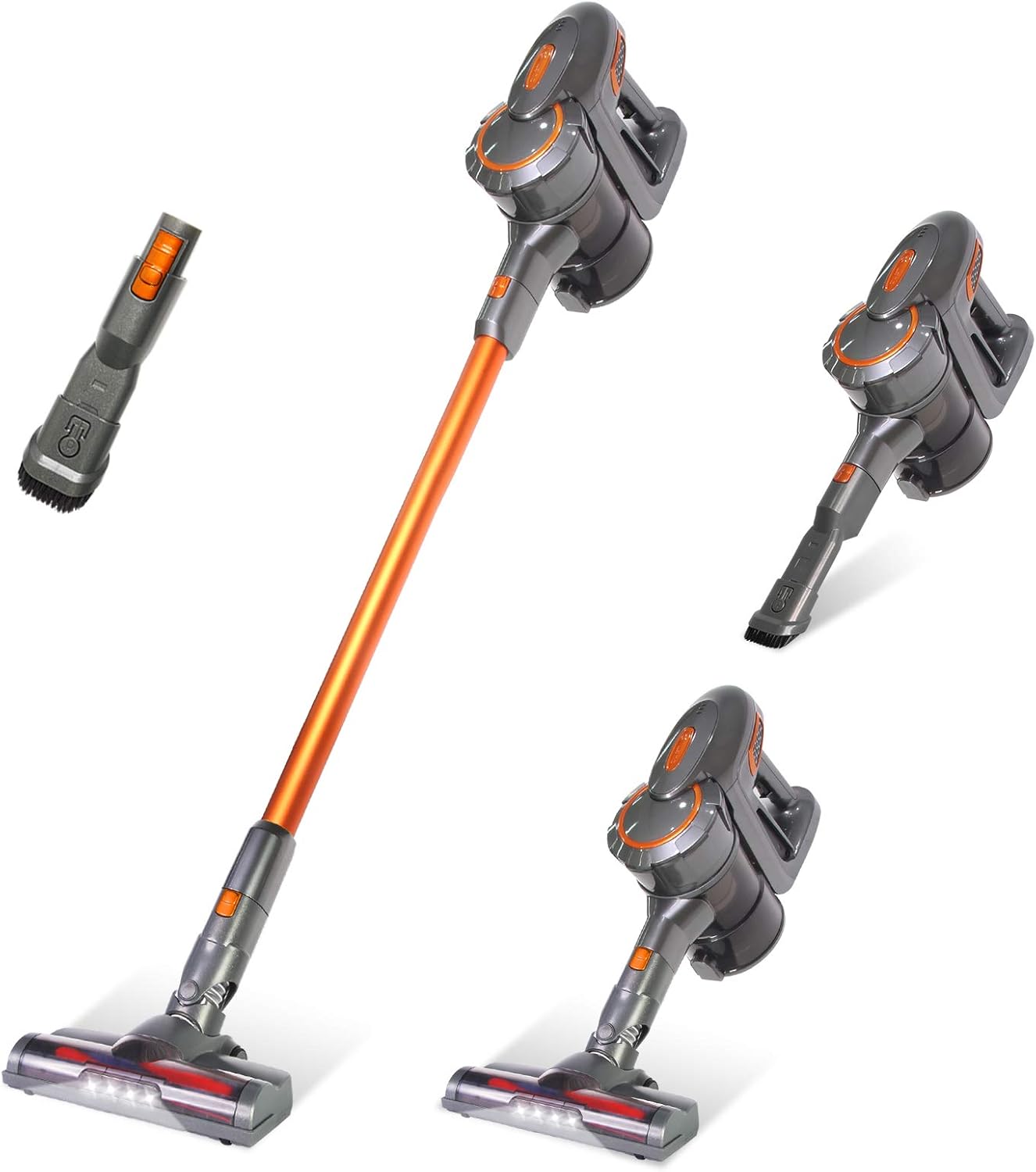 ERGO LIFE Cordless Vacuum Lightweight Stick Vacuum Cleaner