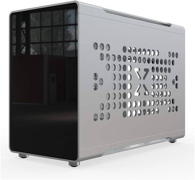 Mini ITX Case, Aluminum PC case Silver