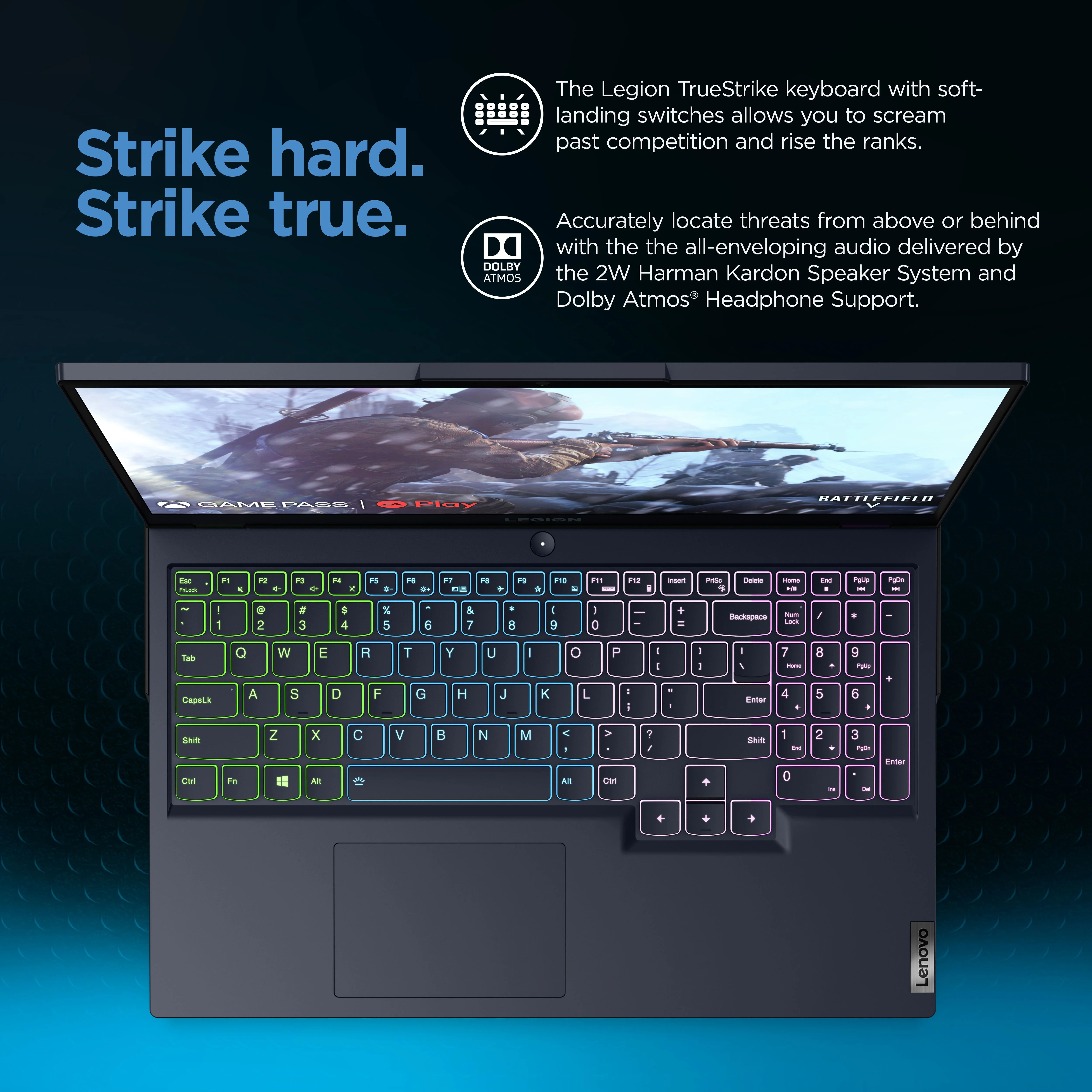 Lenovo Legion 5 15.6", Ryzen 5 5600H, GeForce RTX 3050 Ti, 8GB RAM, 512GB SSD, Phantom Blue, Windows 11 Home, 82JW00Q7US