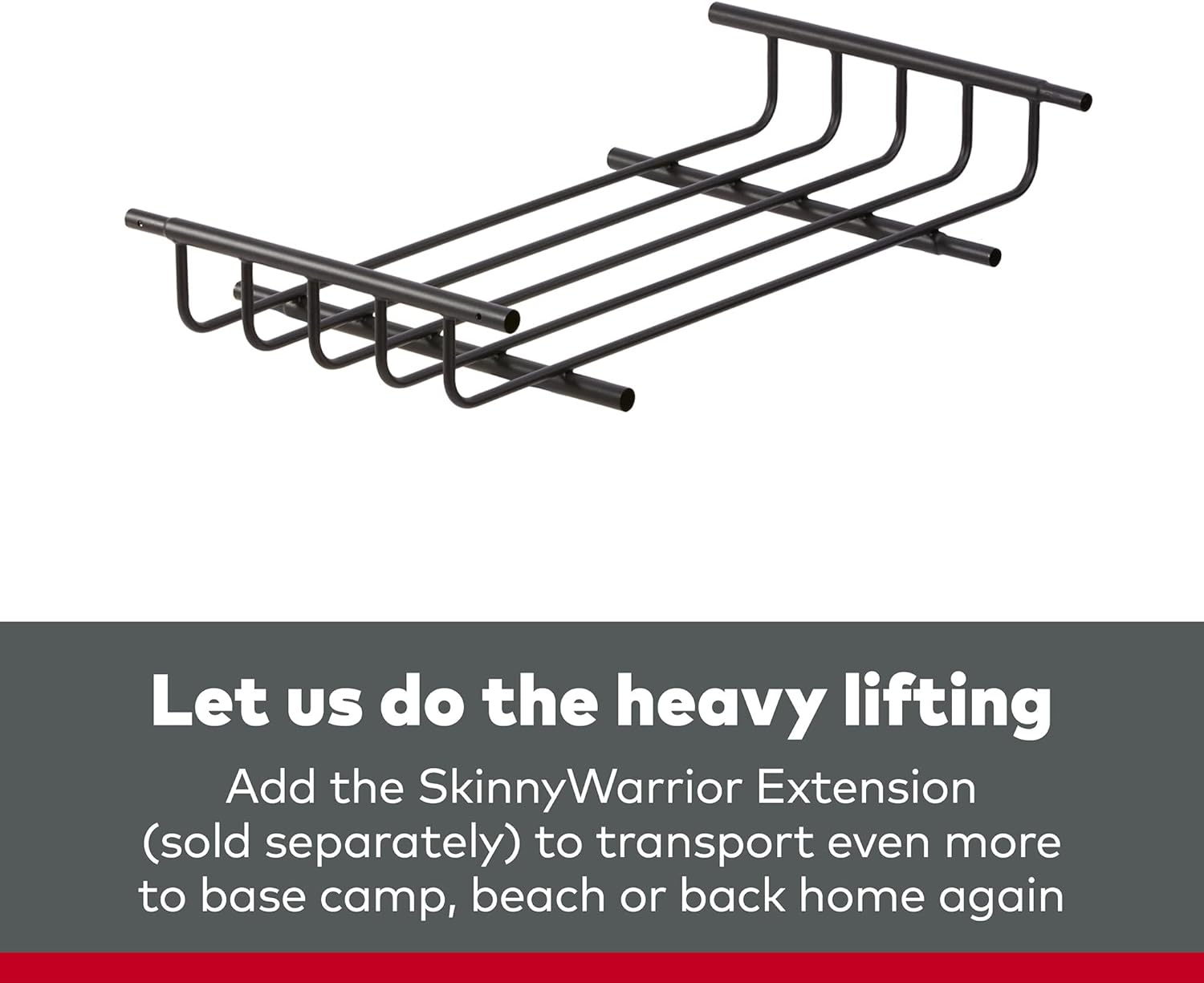 YAKIMA, SkinnyWarrior, Long and Narrow Multisport Rooftop Cargo Basket