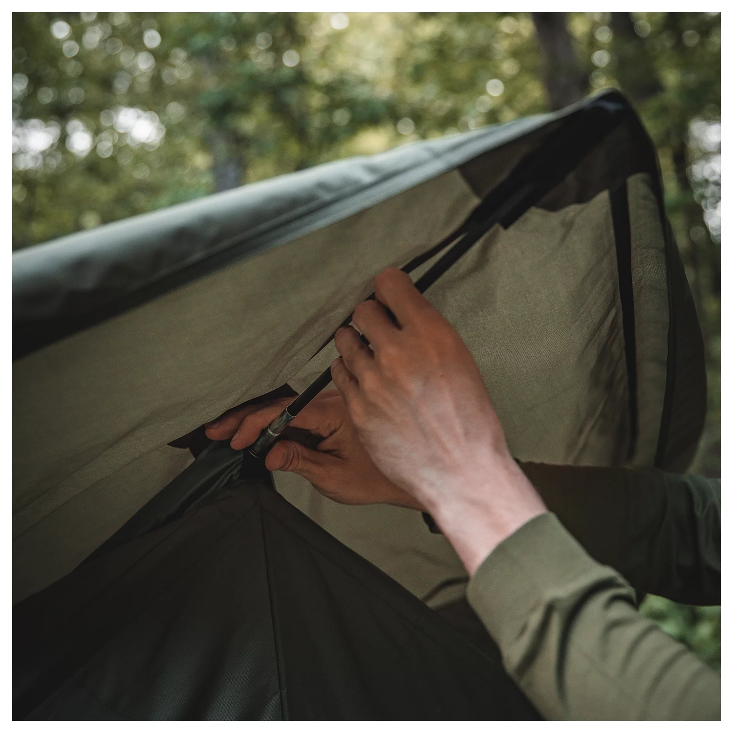 Gazelle Tents? T4 Portable Hub Tent, 4-Person, Alpine Green, GT400GR