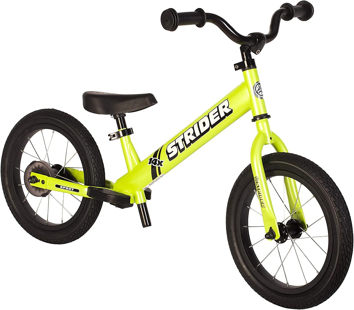 Strider - 14x Sport Balance Bike, Ages 3 to 7 Years - Pedal Conversion Kit Sold Separately