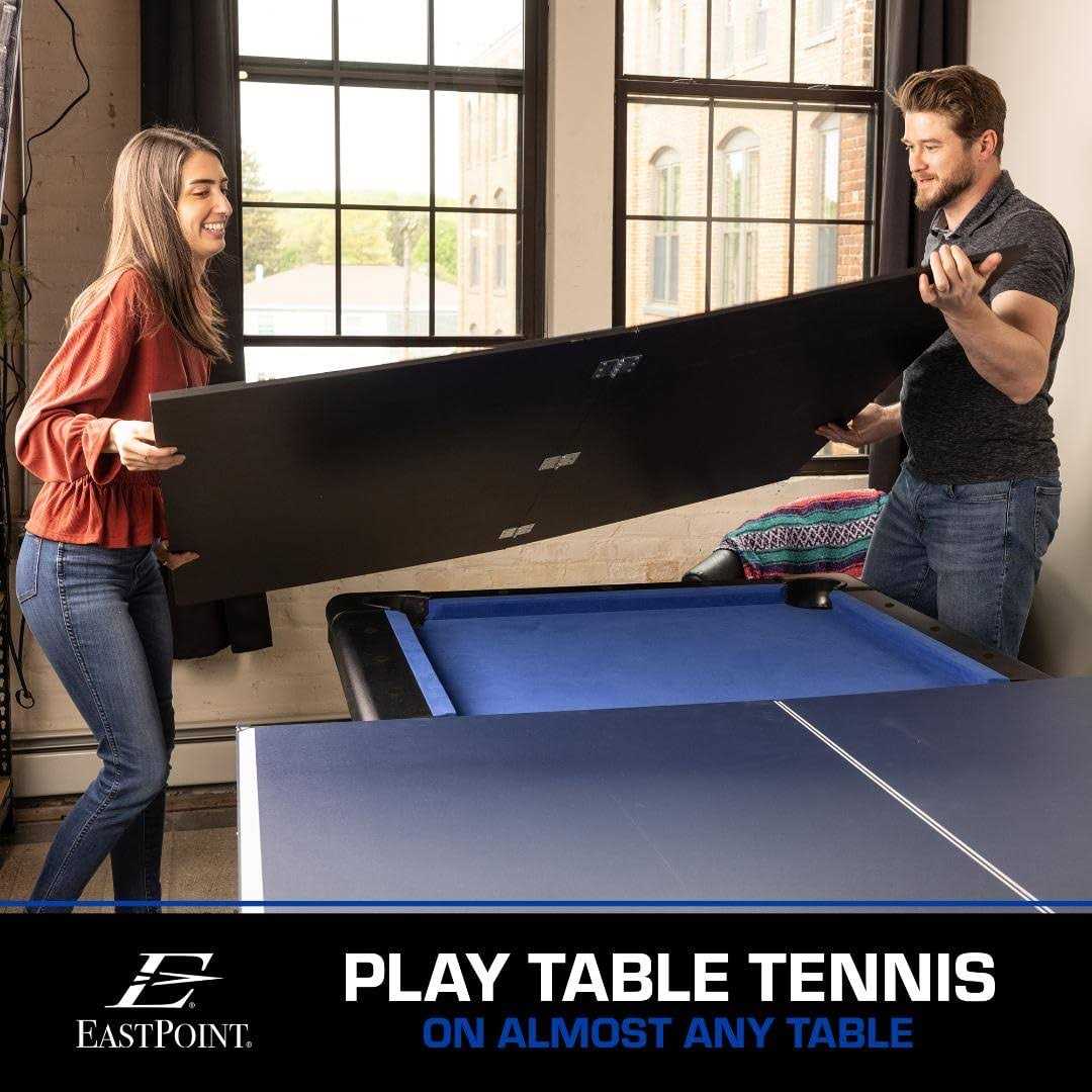 EastPoint Sports Ping Pong Conversion Top, Foldable Table Tennis Topper, Lightweight and Portable - Sports Supplies Online Store