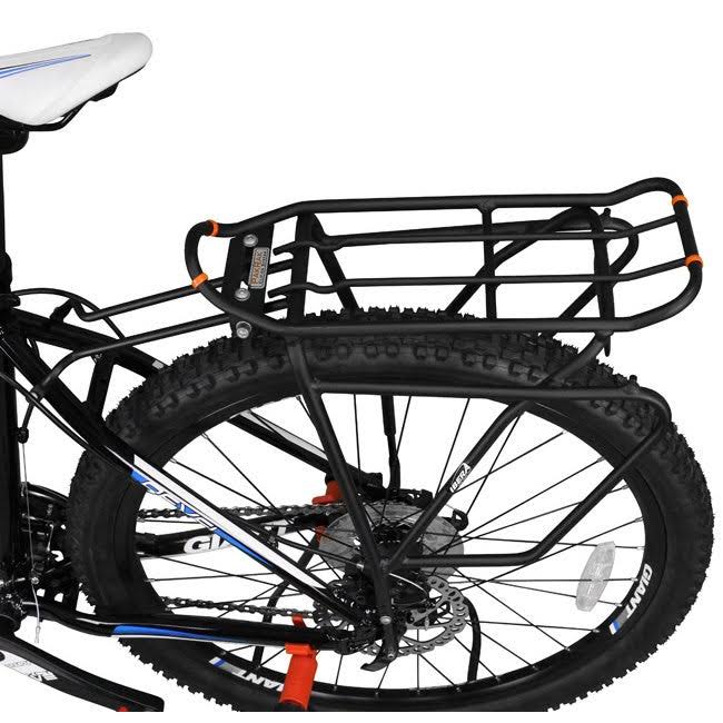 Ibera Bike PakRak Clip-On Commuter Bag and Carrier with Rack - Multi-Color