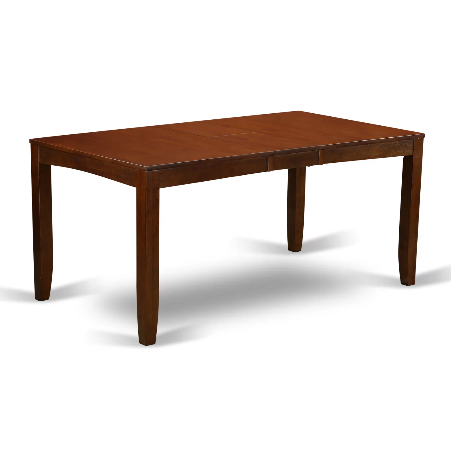 East West Furniture Lynfield 7-piece Wood Dining Room Set in Espresso