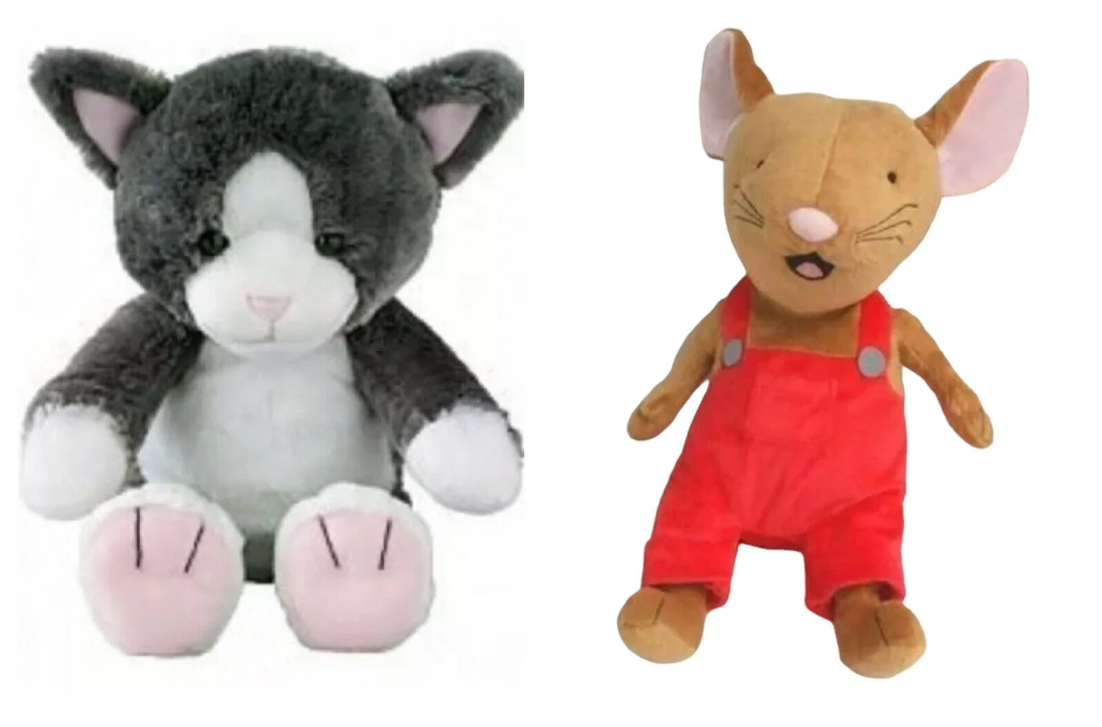 If You Take A Mouse To Movies & Cat A Cupcake Set Of 2 Plush Soft Stuffed Kohl’s New